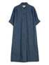 Jil Sander Denim Chemisier Dress Blue Blue