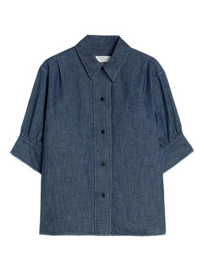 Jil Sander Denim Cotton Shirt Blue Blue