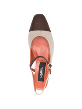 Carel Paris Flat Slingback Ballets Brown