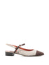 Carel Paris Flat Slingback Ballets Brown