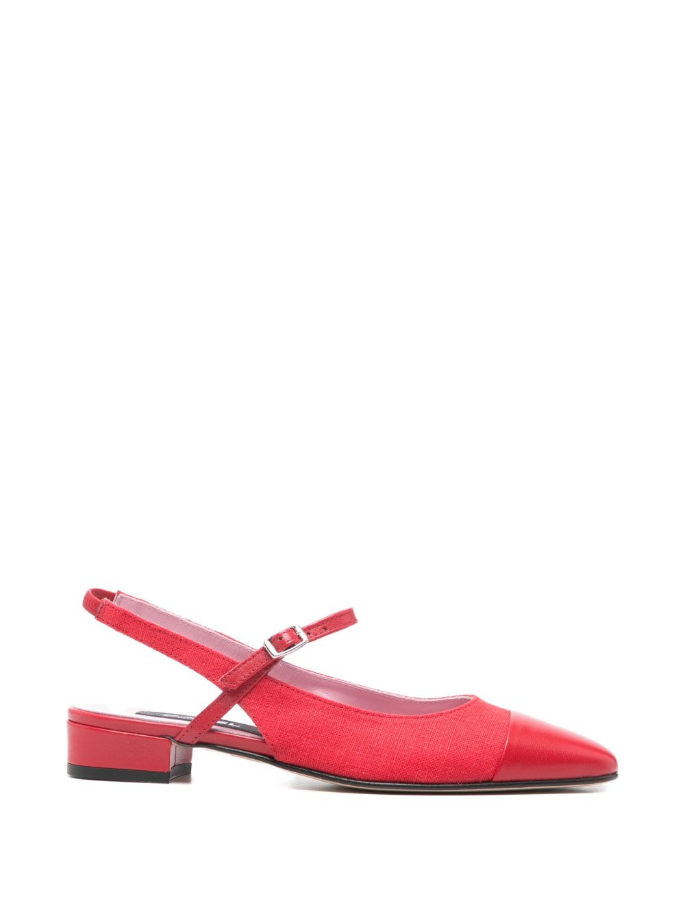 Carel Paris Slingback Ballet Flats Red