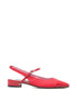 Carel Paris Slingback Ballet Flats Red