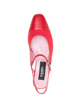 Carel Paris Slingback Ballet Flats Red