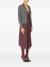 Maison Margiela Wool V-Neck Cardigan Grey