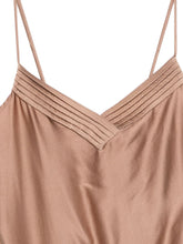 Forte Forte Silk Satin Bodysuit Brown