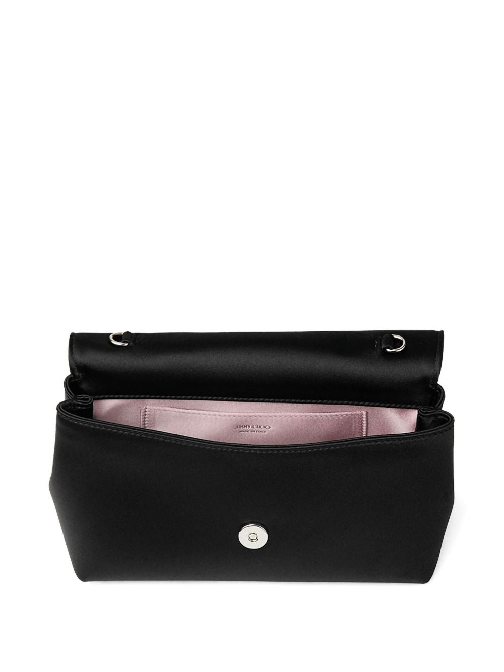 Jimmy Choo Soft Bow Mini Clutch Black