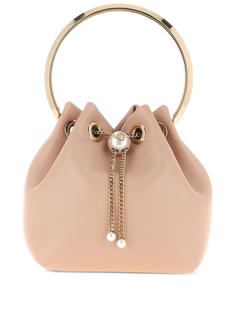 Jimmy Choo Bon Bon Bucket Bag Powder powder