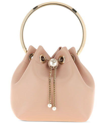 Jimmy Choo Bon Bon Bucket Bag Powder powder