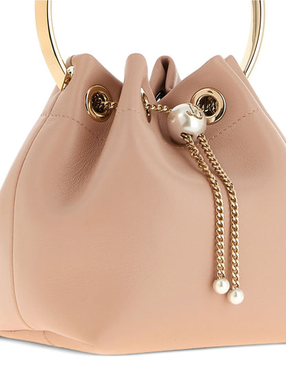 Jimmy Choo Bon Bon Bucket Bag Powder powder