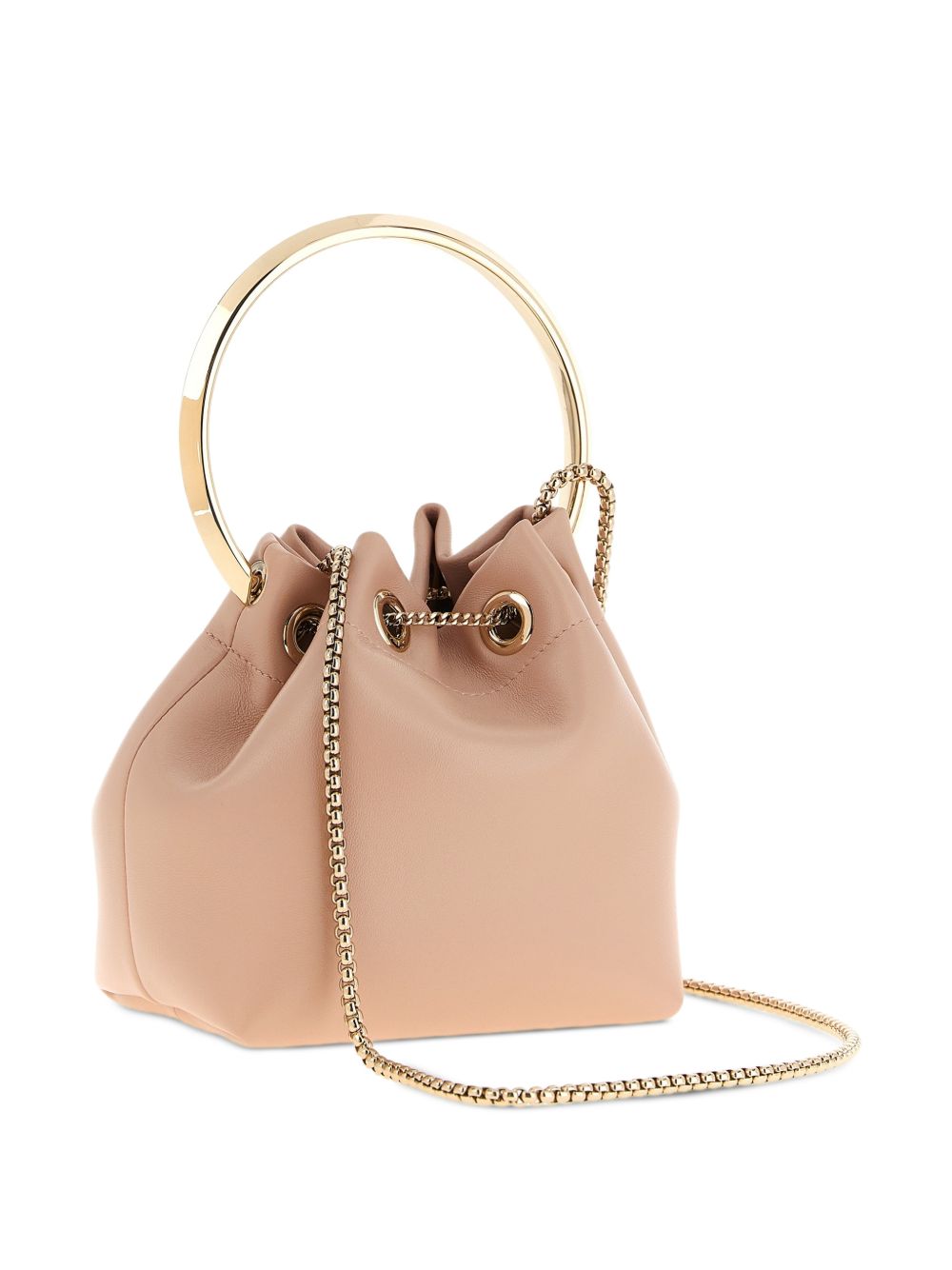 Jimmy Choo Bon Bon Bucket Bag Powder powder