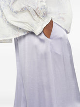 Forte Forte Silk Satin Wide-Leg Trousers Lilac lilac