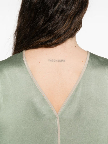 Forte Forte Sleeveless Fitted Top Green