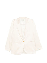 Forte Forte Single-Breasted Blazer Jacket White White