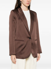 Forte Forte Single-Breasted Blazer Jacket Brown