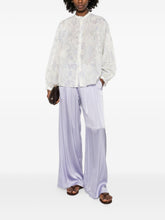 Forte Forte Printed Cotton Shirt Powder