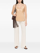 Forte Forte V-Neck Minimalist Top Beige