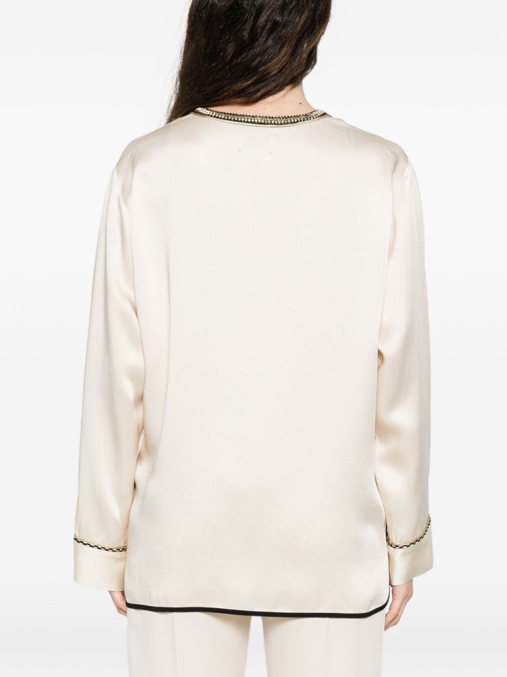 Forte Forte Tailored Acrylic Viscose Jacket White white