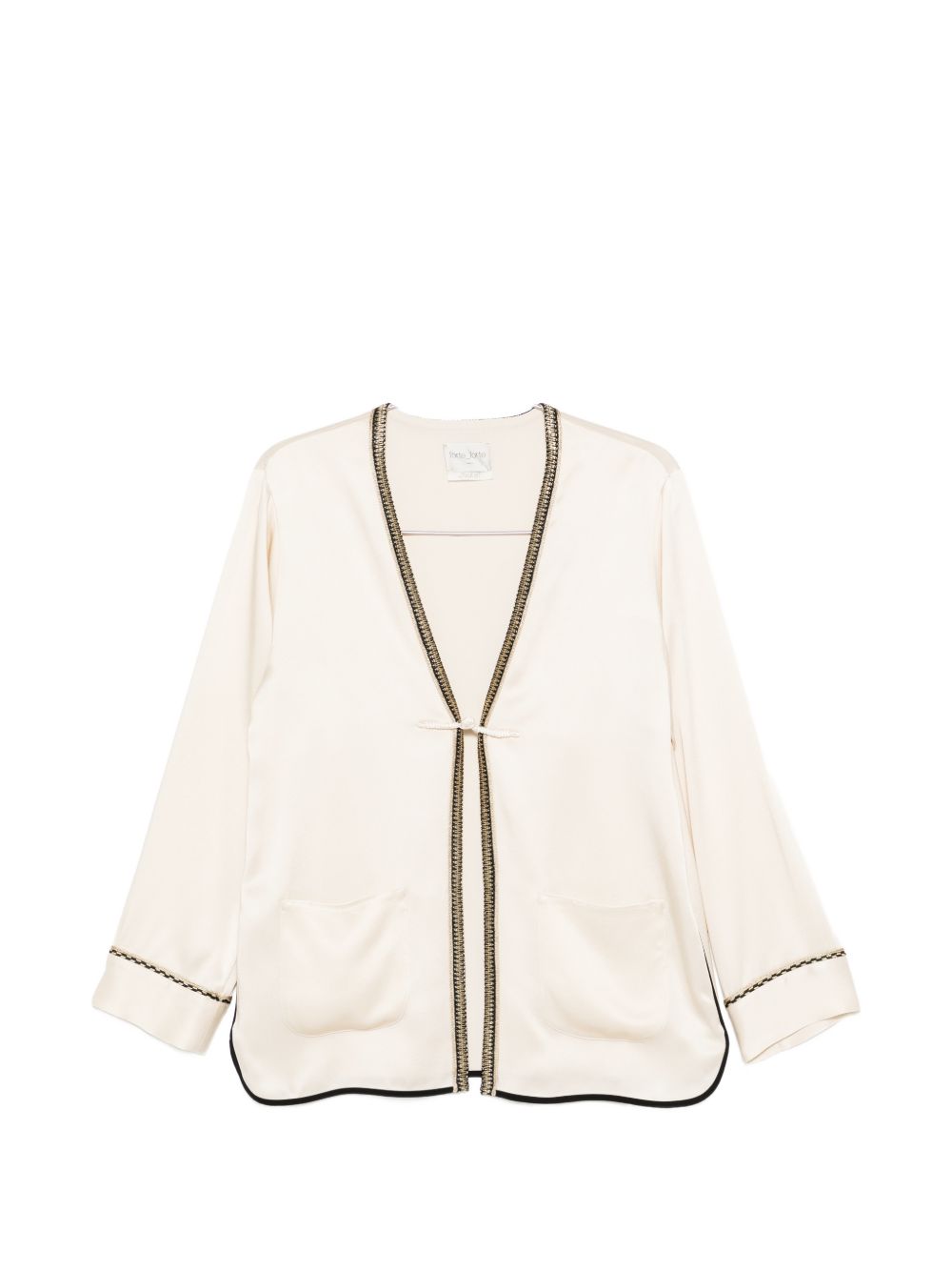 Forte Forte Tailored Acrylic Viscose Jacket White white