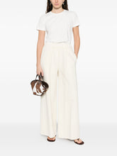 Forte Forte Wide Leg Fluid Trousers White