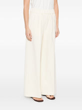 Forte Forte Wide Leg Fluid Trousers White