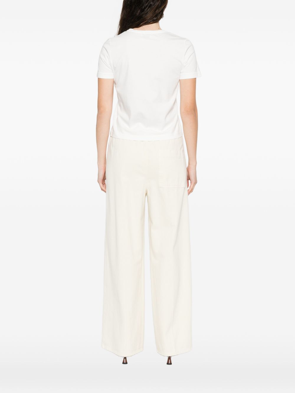 Forte Forte Organic Cotton Crew T-Shirt White