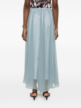 Forte Forte Long Chiffon Maxi Skirt Grey
