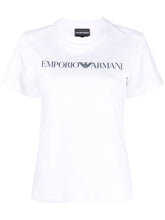 Emporio Armani Logo Cotton T-Shirt White