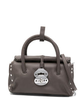 Zanellato Dotta Saeta Baby Leather Handbag Brown
