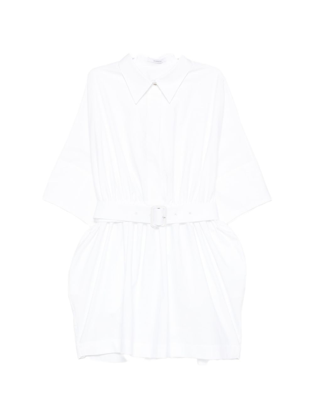 Givenchy Cotton Short Shirtdress White
