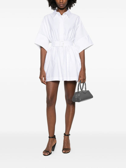 Givenchy Cotton Short Shirtdress White