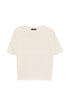 Fabiana Filippi Wool Cotton Sweater Ivory ivory
