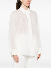 Forte Forte Point Collar Cotton Shirt White