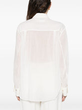 Forte Forte Point Collar Cotton Shirt White