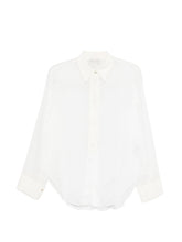 Forte Forte Point Collar Cotton Shirt White