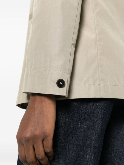 Forte Forte Single-Breasted Linen-Blend Jacket Beige