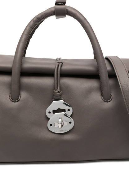 Zanellato Dotta Centauro Small Leather Bag Brown
