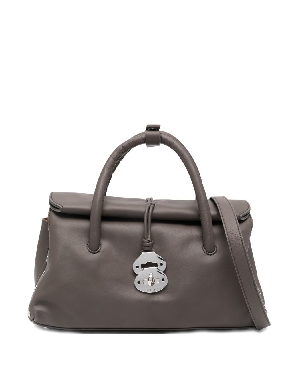 Zanellato Dotta Centauro Small Leather Bag Brown