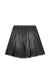 Diesel Panelled Denim Mini Skirt Grey