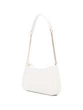 Elisabetta Franchi Chain Shoulder Bag Ivory