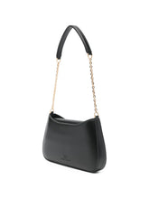 Elisabetta Franchi Chain-Link Shoulder Bag Black