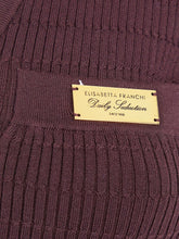 Elisabetta Franchi Ribbed Knit V-Neck Sweater Brown