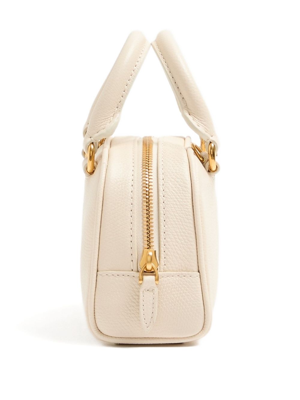 Valentino Garavani VLogo Signature Mini Bowling Bag Ivory