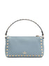 Valentino Garavani Small Rockstud Crossbody Bag Grey