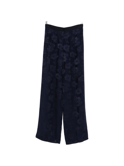 Forte Forte Tailored Wide-Leg Trousers Blue blue