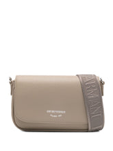 Emporio Armani MyEA Crossbody Logo Strap Dove Grey