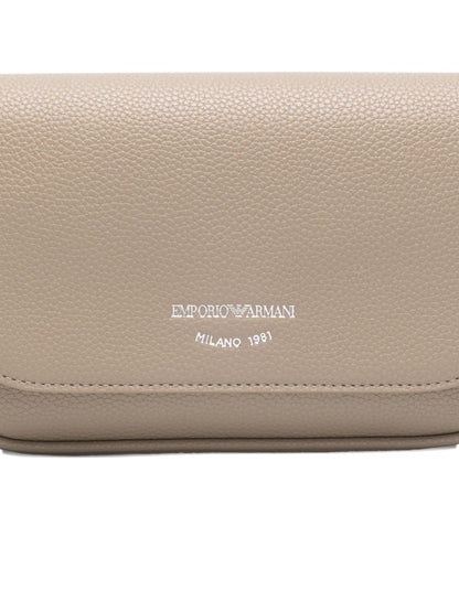 Emporio Armani MyEA Crossbody Logo Strap Dove Grey