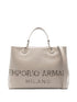 Emporio Armani MyEA Medium Shopping Bag Dove Grey