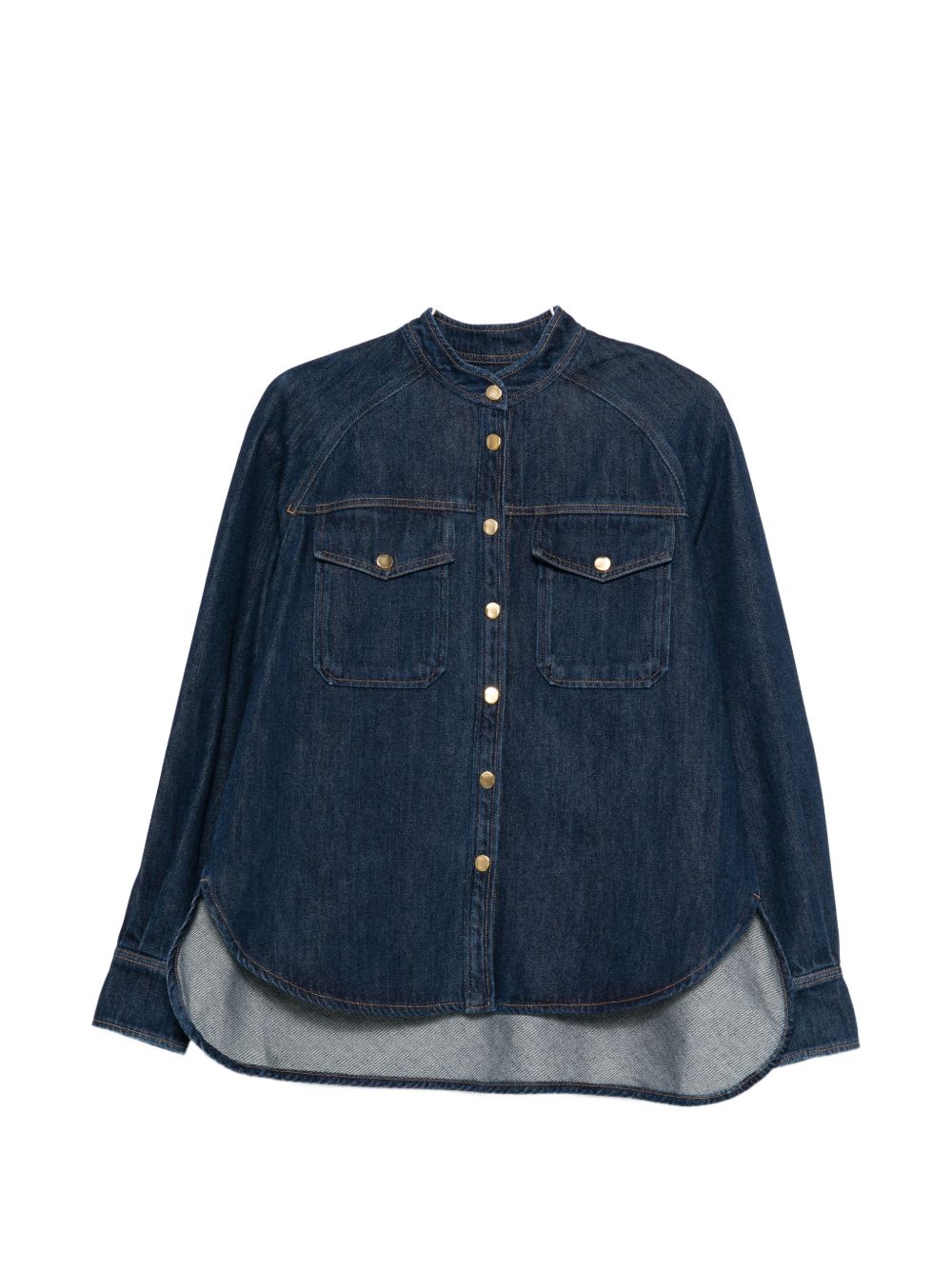 Forte Forte Denim Cotton Shirt Blue
