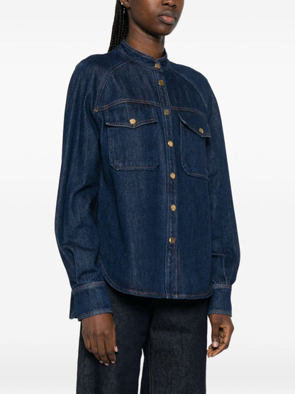 Forte Forte Denim Cotton Shirt Blue