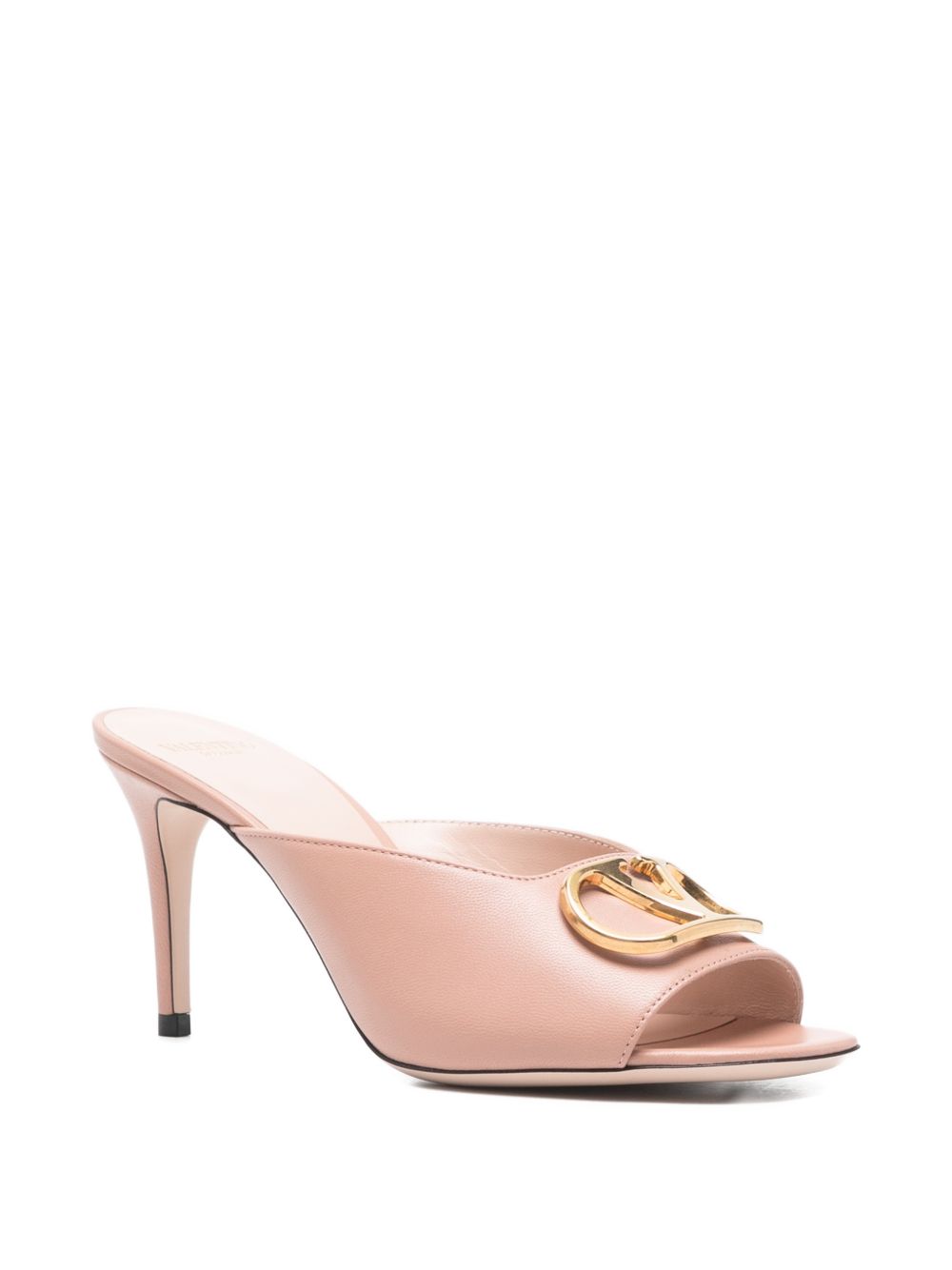 Valentino Garavani Vlogo Signature Mules - Cipria